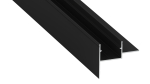Profile LUMINES type Motta black lacquered 6,05 m